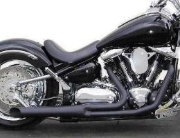 yamaha road star exhaust modification
